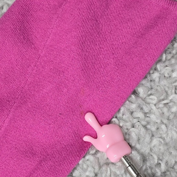 Vintage Eileen Fisher Sweater Womens Small Pink Long Sleeve Pullover Stretch - Picture 7 of 11